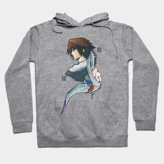 FF8 character art 2 Hoodie by mcashe_art